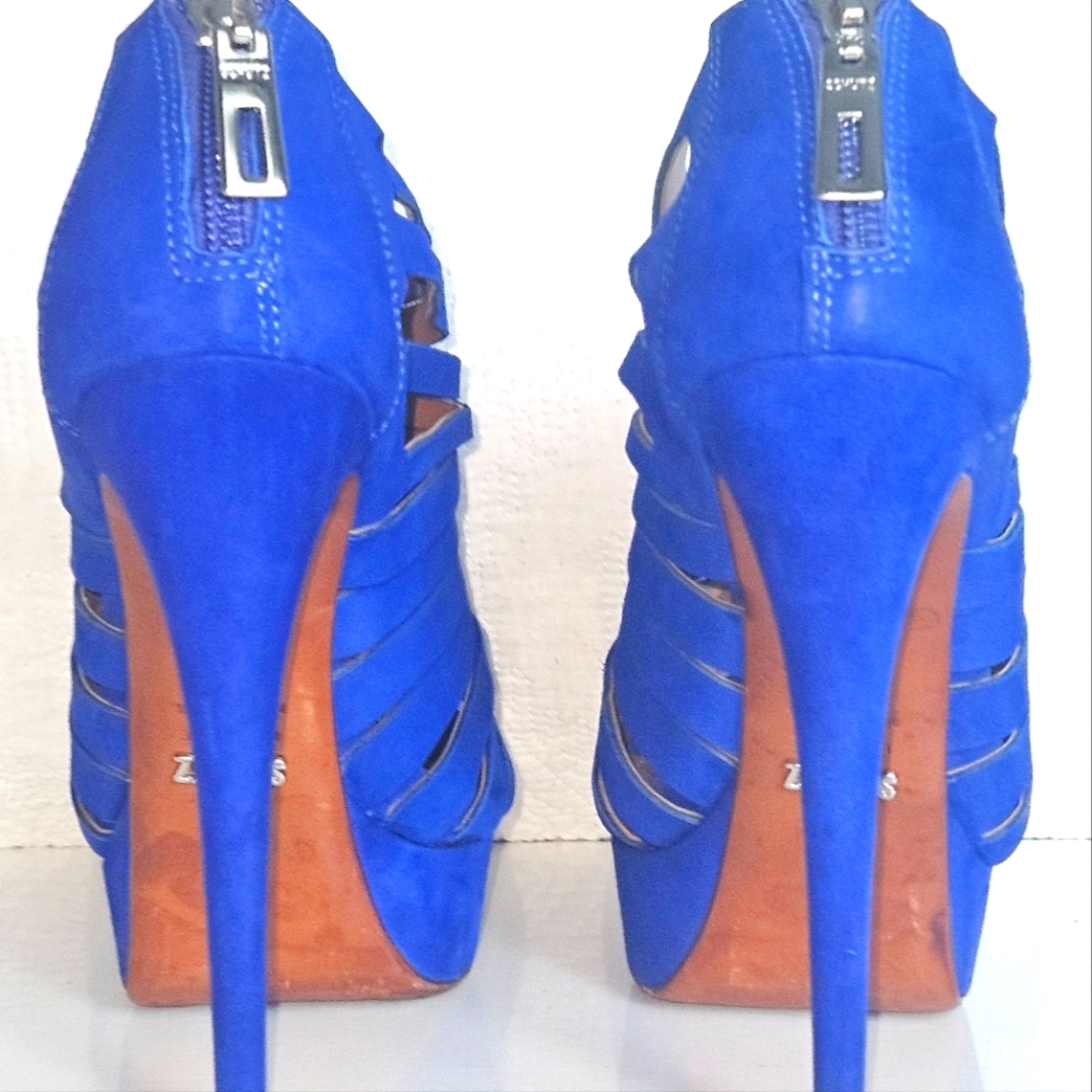 Schutz Caged Platform Bootie